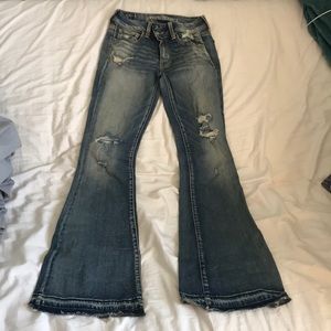 American eagle flare jeans
